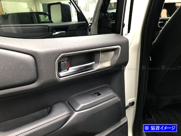 ランクル250 TRJ250W DJ250W ステンレス インナー ドア ハンドル