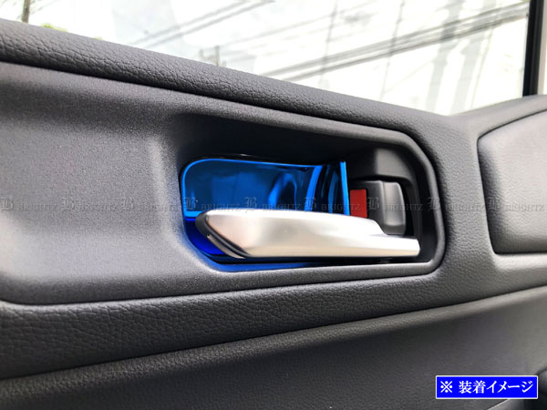 ダッシュボードパネル、ハンドルアンダーカバー ランクル250 TRJ250W GDJ250W ステンレス インナー ドア ハンドル