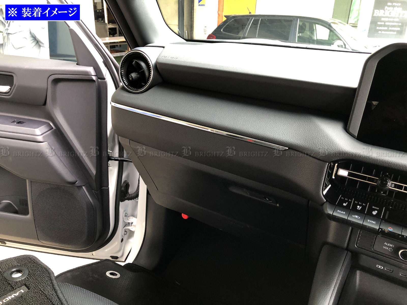 ランクル250 TRJ250W GDJ250W 超鏡面 ステンレス メッキ ダッシュ ランクル250 TRJ250W GDJ250W 超鏡面 ステンレス メッキ ダッシュ