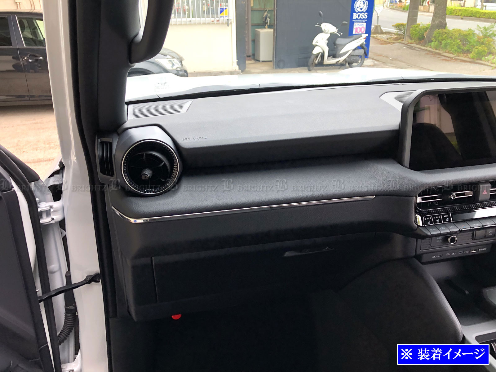 ランクル250 TRJ250W GDJ250W 超鏡面 ステンレス メッキ ダッシュ ランクル250 TRJ250W GDJ250W 超鏡面 ステンレス メッキ ダッシュ