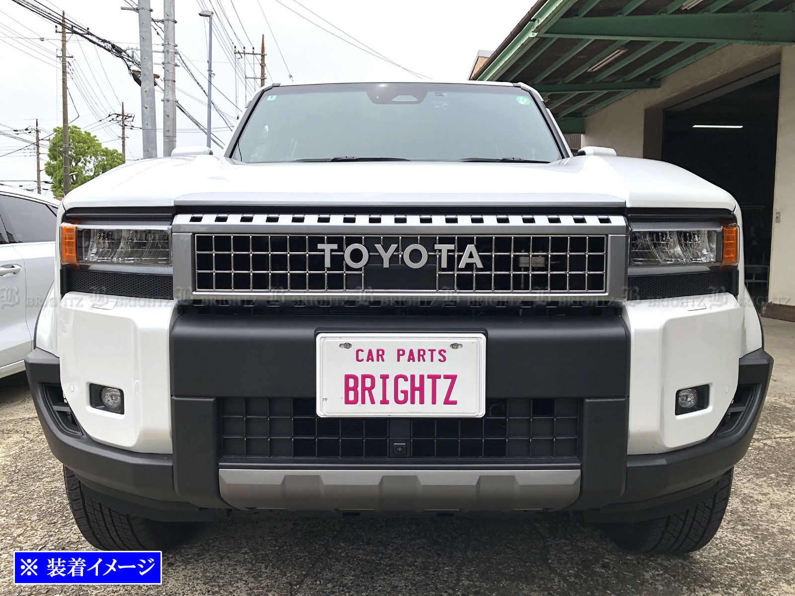 ランクル250 TRJ250W GDJ250W 超鏡面 ステンレス メッキ