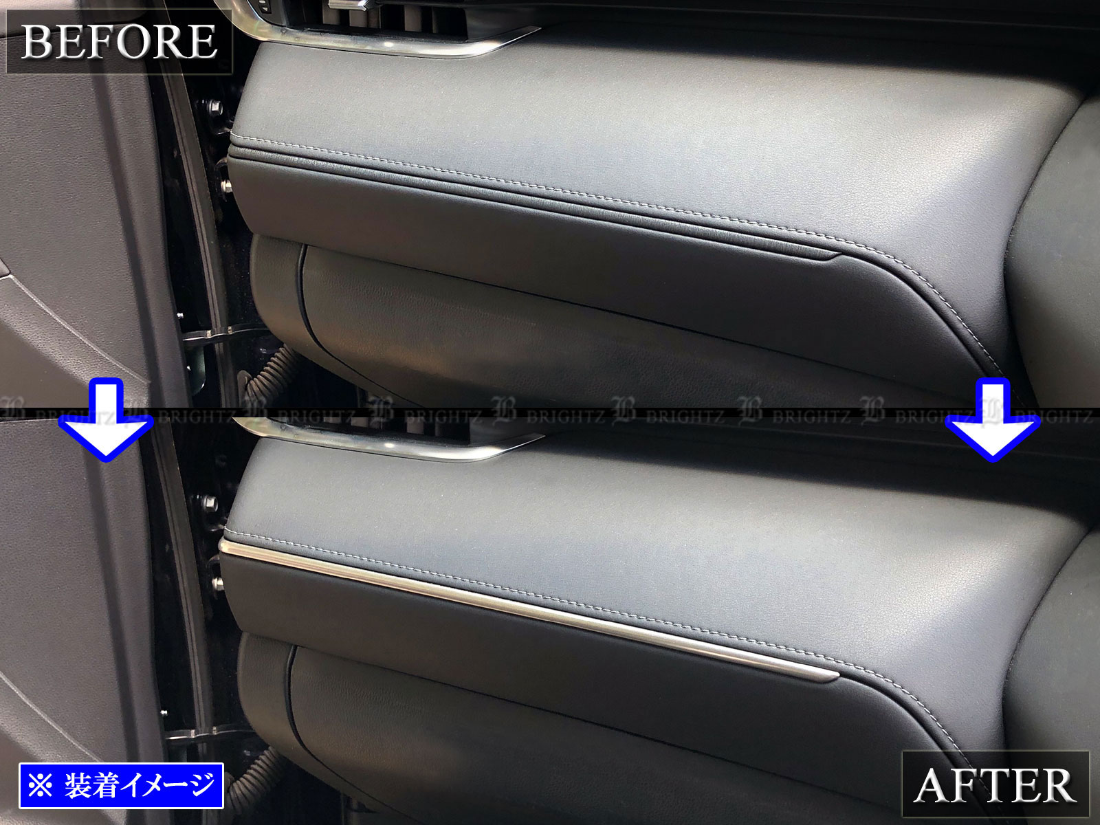 ハリアーハイブリッド AXUH80 AXUH85 ステンレス ダッシュボード 内装