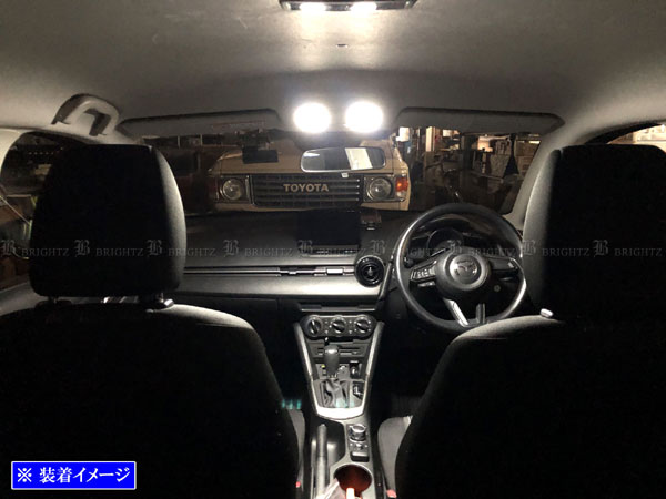 MAZDA2 DJLAS DJLFS LED ルーム ランプ 2PC マップランプ バルブ 室内