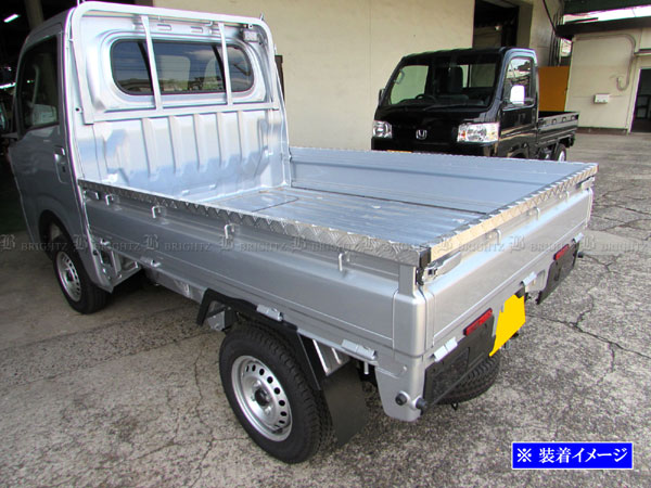 ハイゼットトラック S200P S210P S201P S211P アルミ ゲート トップ