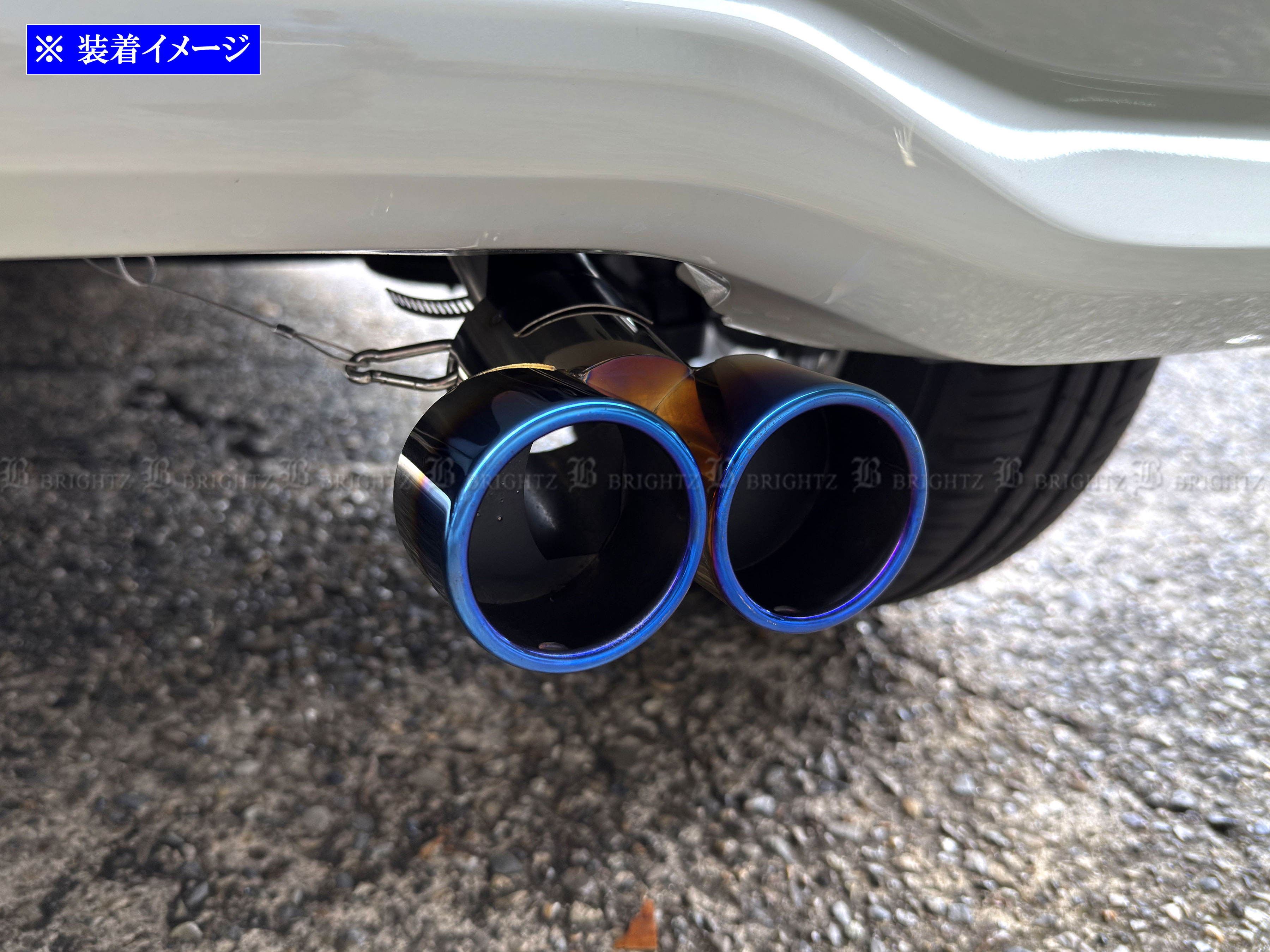 ハイゼットトラック S201P S211P ステンレス 2本出し マフラー