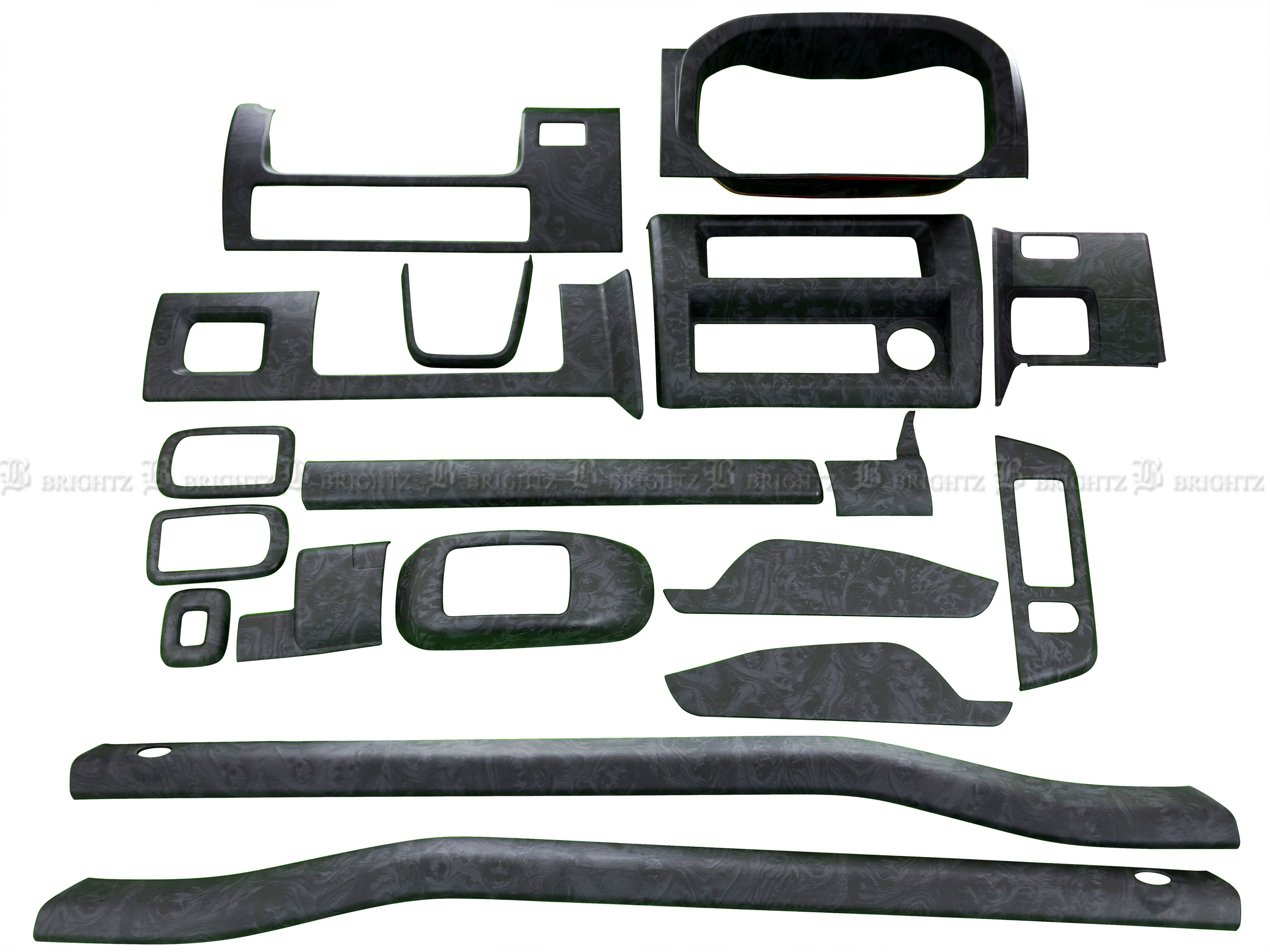 ハイゼットトラック S500P S510P 後期 インテリア パネル セット