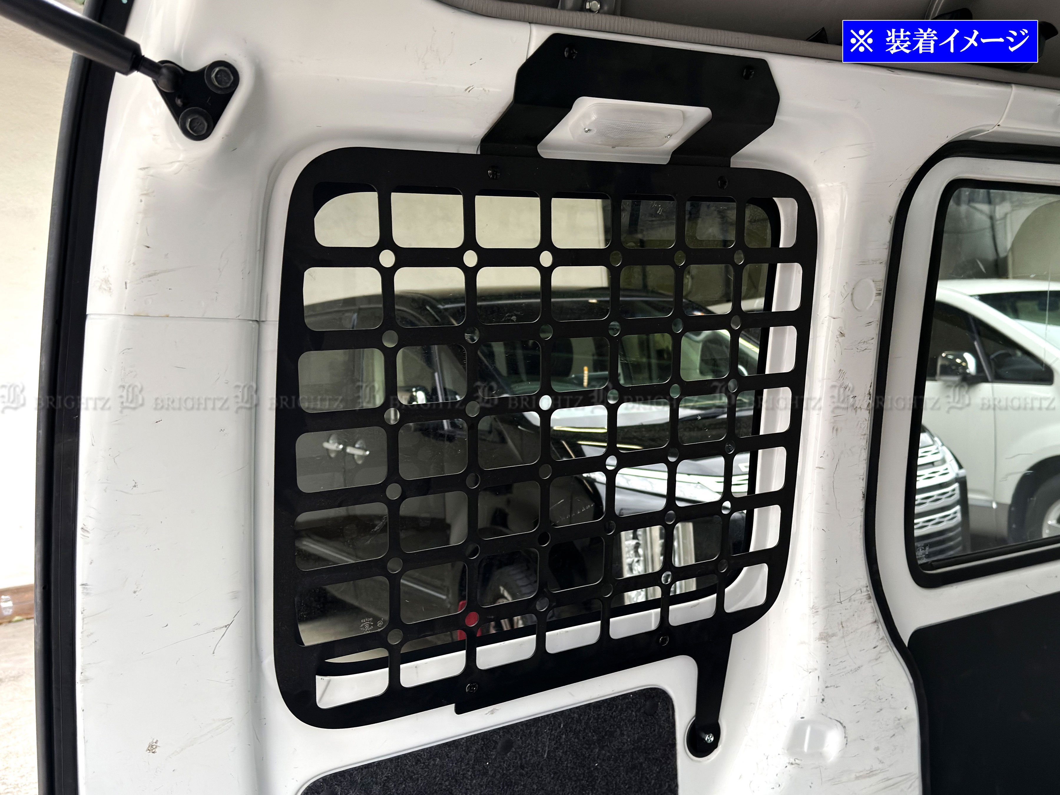 ハイゼットカーゴ S321V S331V ステンレス サイド ストレージ 荷物