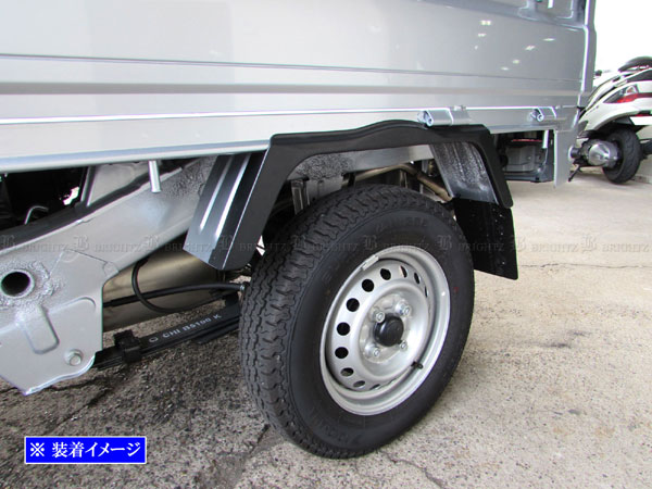 サンバートラック S500J S510J オーバー フェンダー フロント
