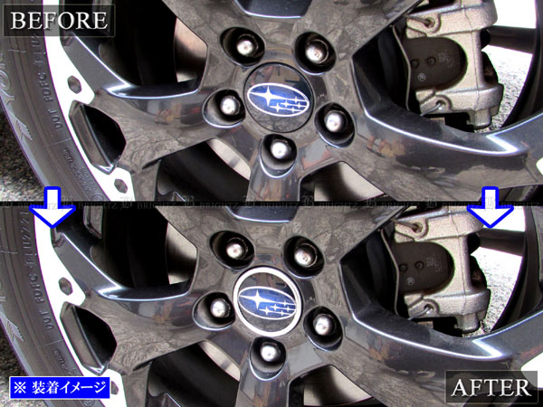 WRX S4 VBH ステンレス センター ホイール キャップ スチール 鉄