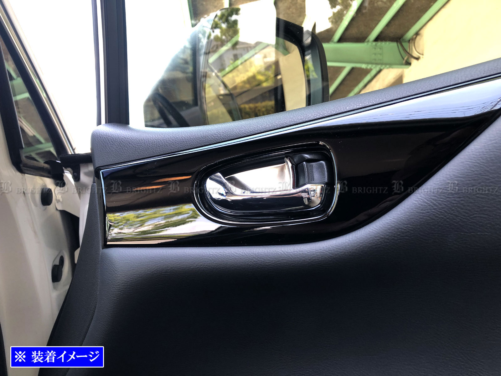エルグランド E52 TE52 TNE52 ステンレス フロント インナー ドア