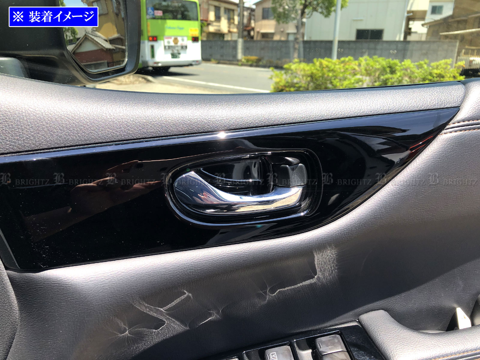 エルグランド E52 TE52 TNE52 超鏡面 ステンレス ブラック メッキ