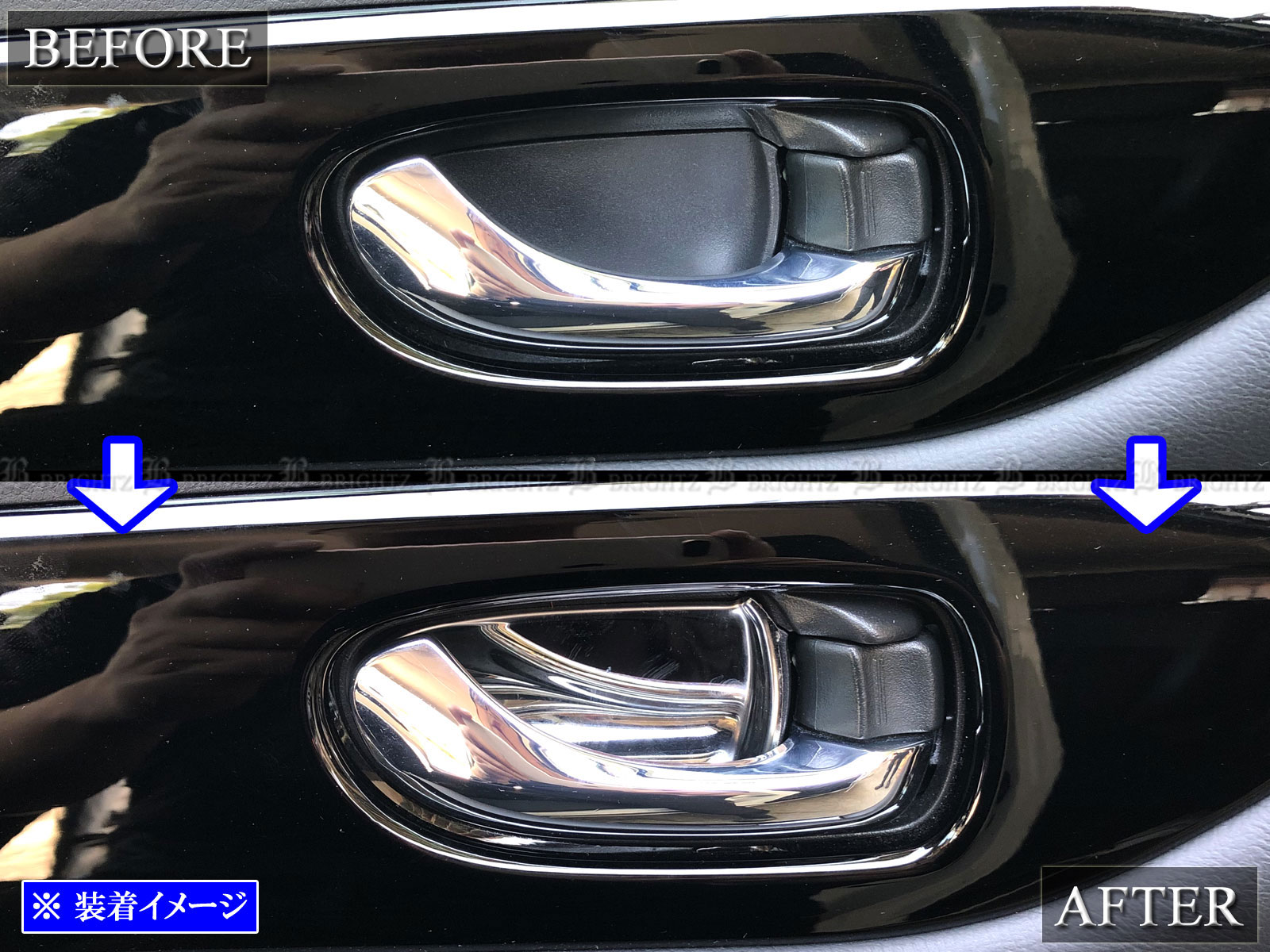 エルグランド E52 TE52 TNE52 超鏡面 ステンレス メッキ フロント