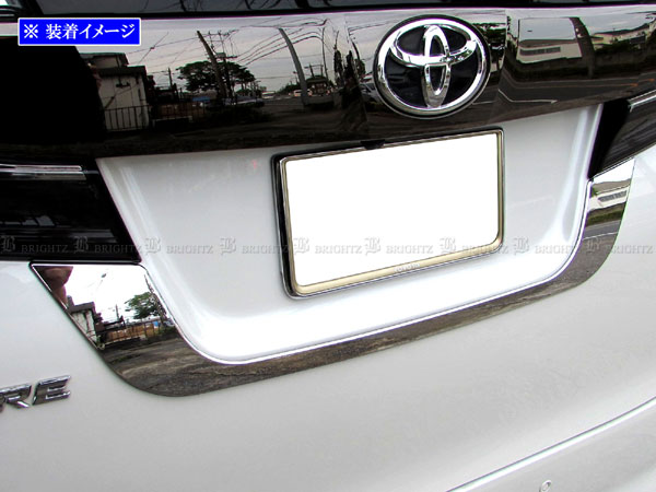 トヨタ AGH30W ヴェルファイア リアトランクガーニッシュ メッキ ヴェルファイア AGH30W AGH35W メッキ バック ドア ガーニッシュ B 1PC