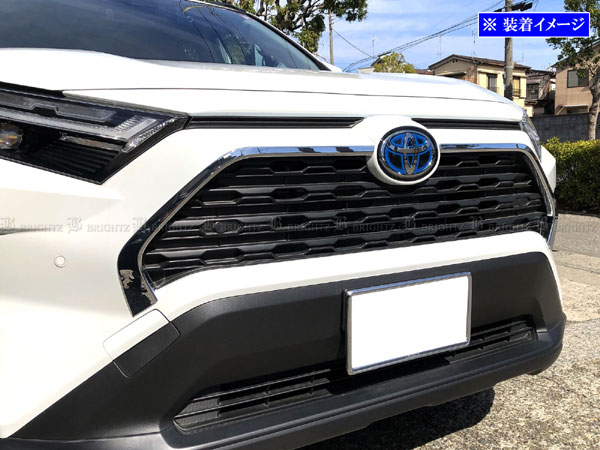 RAV4 PHV AXAP54 50 メッキ サラウンド グリル モール フロント