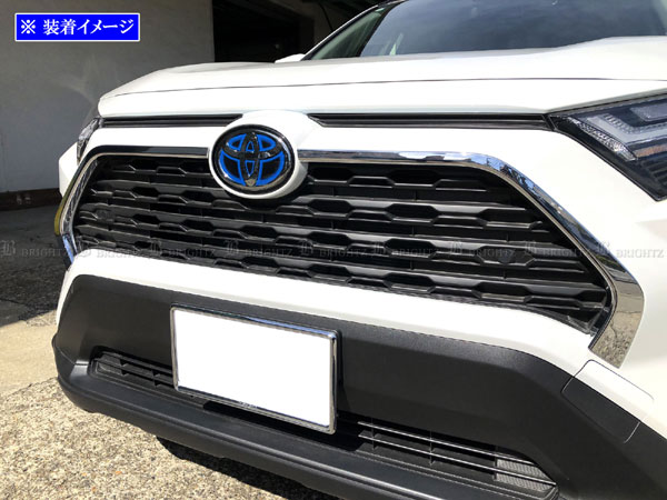 RAV4 PHV AXAP54 50 メッキ サラウンド グリル モール フロント 