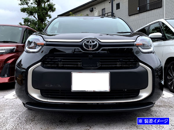 シエンタ MXPC10G MXPL10G 超鏡面 ステンレス メッキ ボンネット