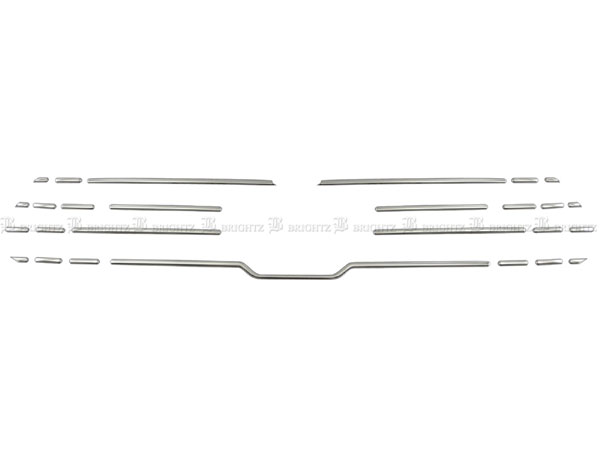 シエンタ MXPC10G MXPL10G 超鏡面 ステンレス メッキ フロント