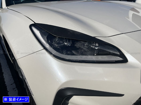 GR86 ZN8 ステンレス ヘッド ライト アイライン ランプ カバー