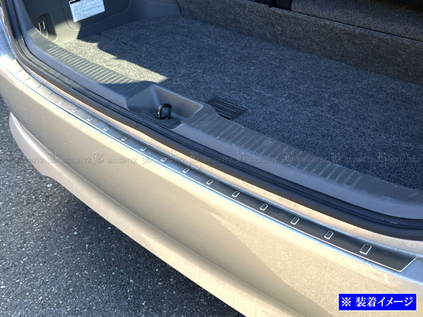 エスティマハイブリッド AHR20W ステンレス リア バンパー フット
