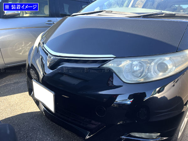 TOYOTA トヨタ　エスティマ　50 55 ボンネットフード　黒 エスティマ ACR50W ACR55W 1期 2期 3期 超鏡面 ステンレス ボンネット