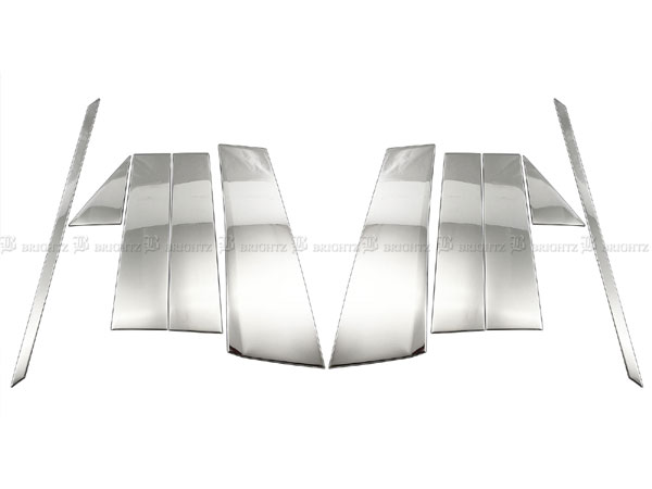 アルファードPHEV AAHP45W 40 超鏡面 ステンレス メッキ ピラー