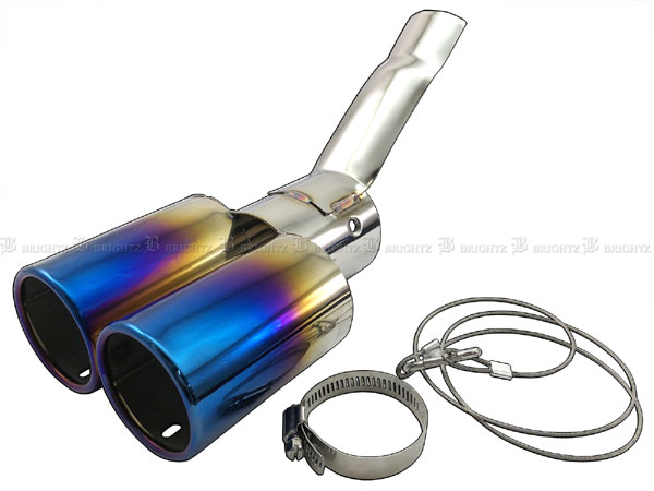 ヴォクシー ZRR80W ZWR80W ステンレス 2本出し マフラー カッター