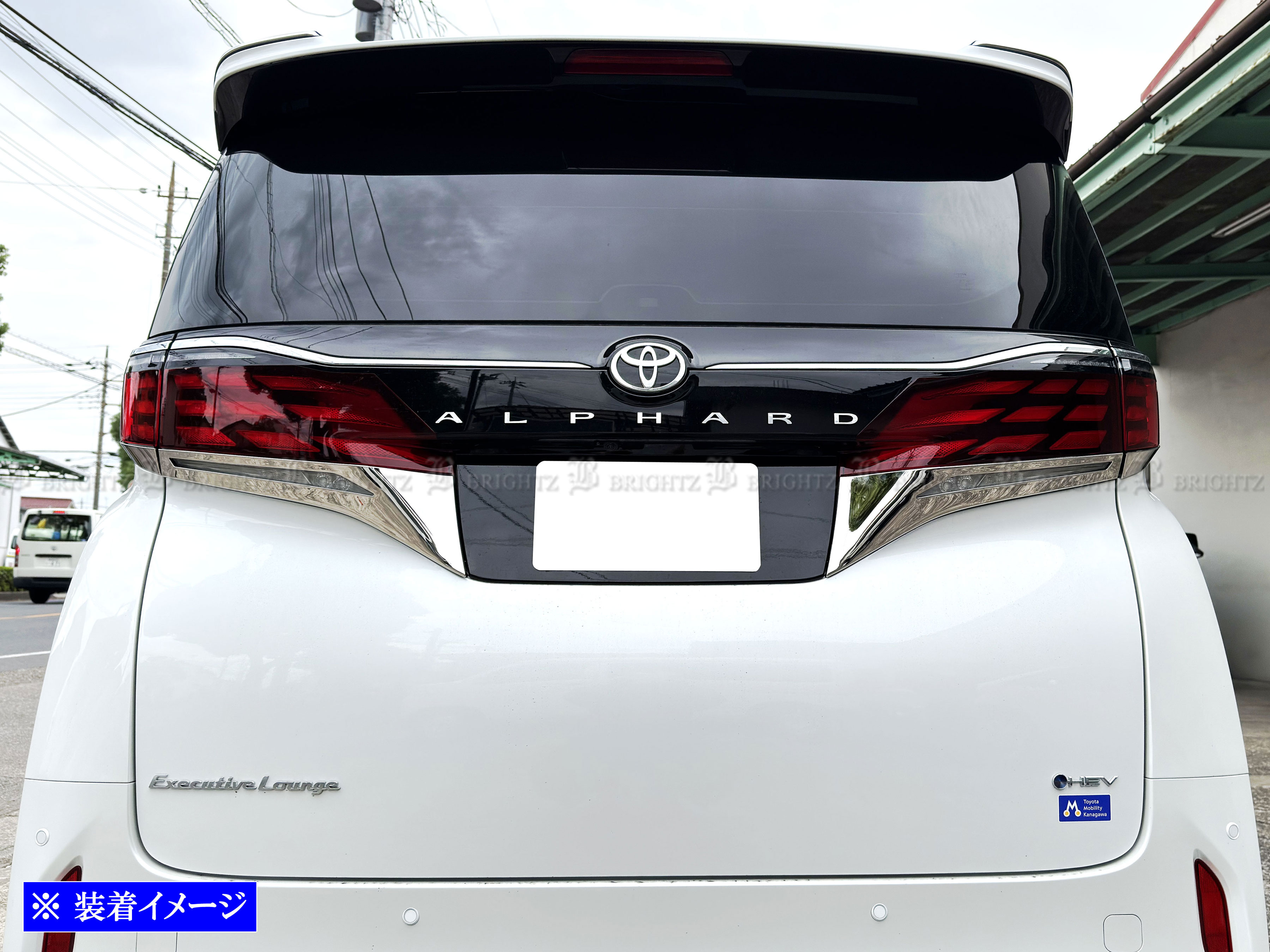 アルファードPHEV AAHP45W 40 超鏡面 ステンレス メッキ テール