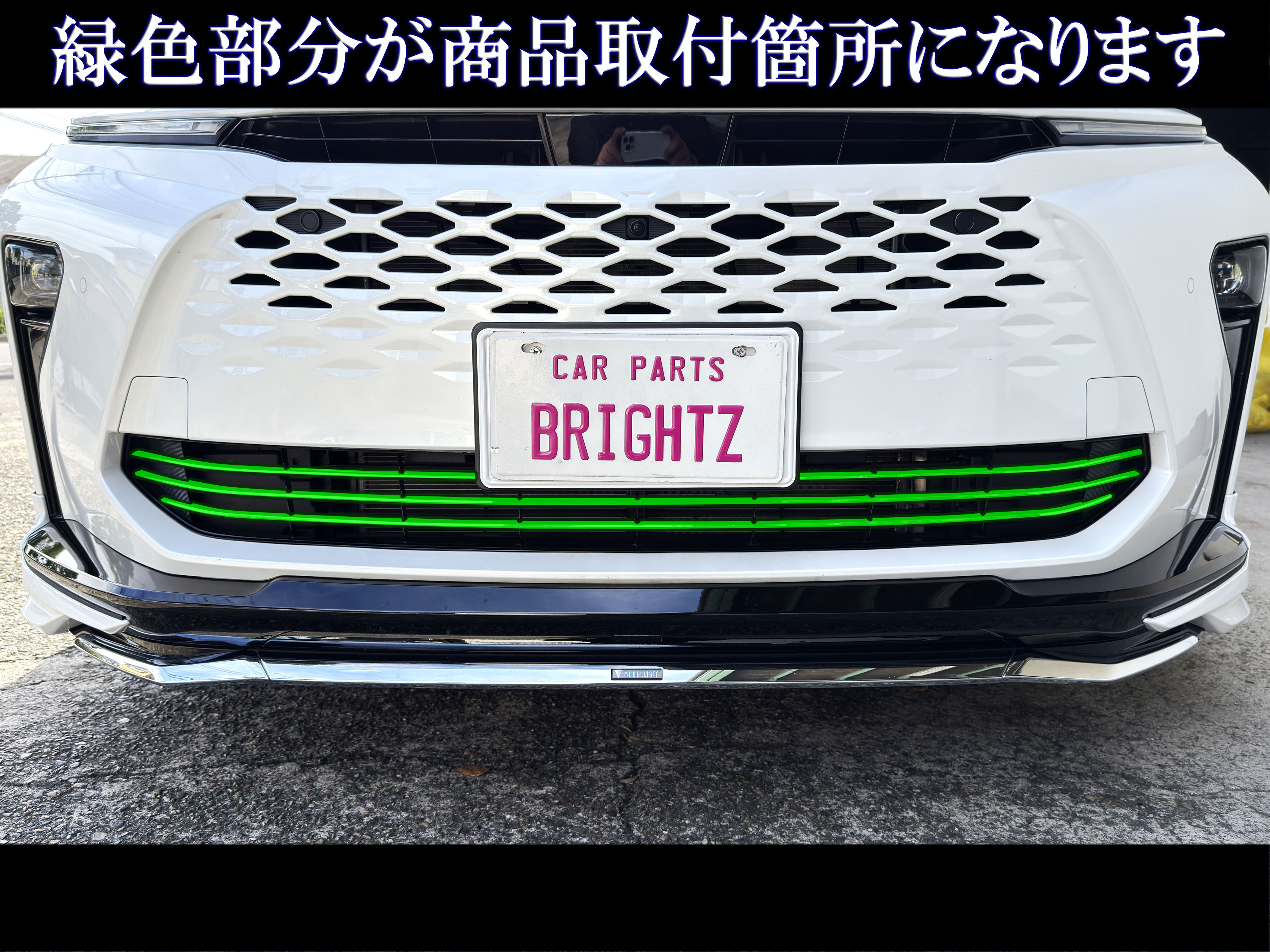 クラウンエステート AZSH38W AZSH39W 超鏡面 ステンレス メッキ