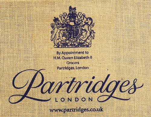 Partridges パートリッジ ジュートバッグ エンブレム柄 エコ
