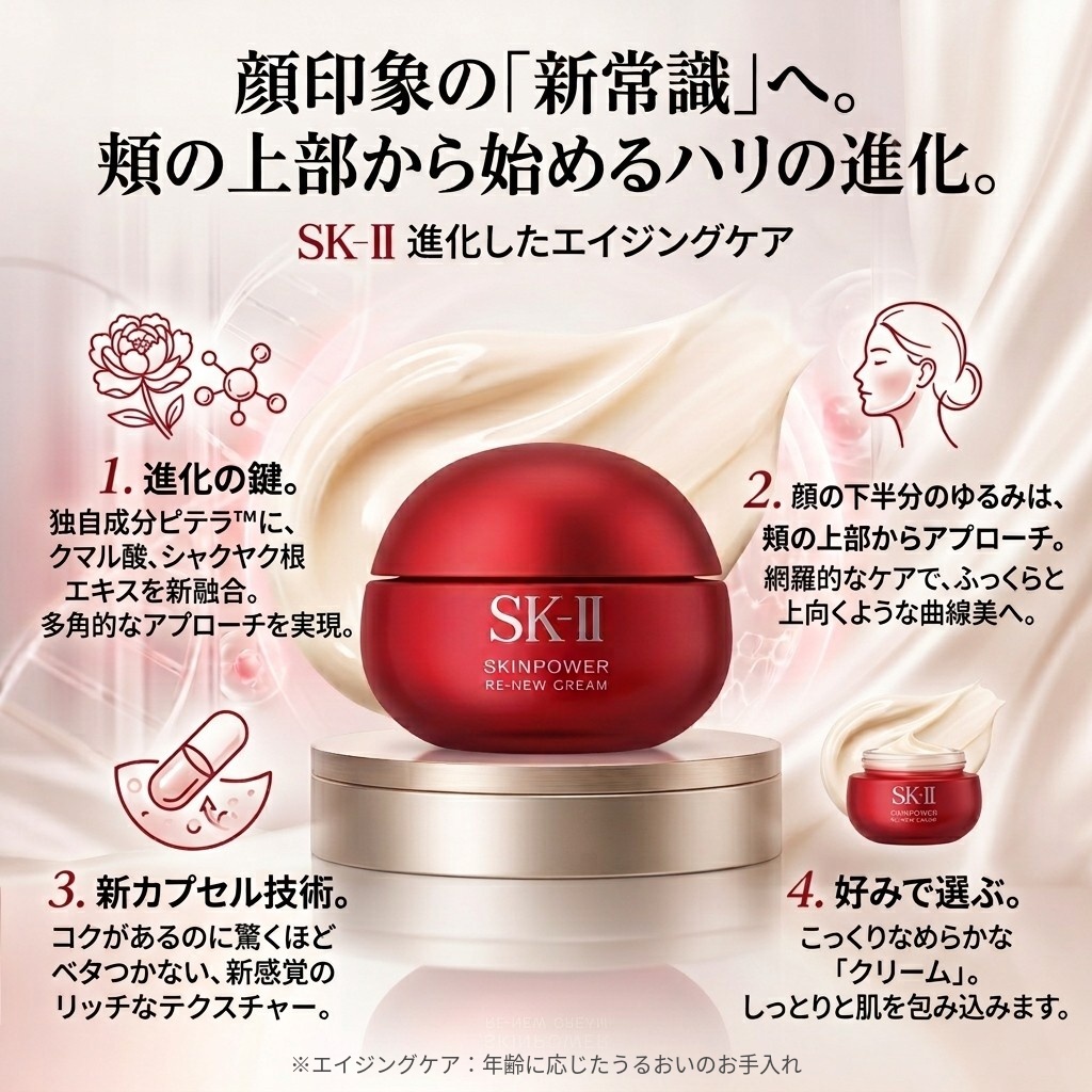 SK-II（エスケーツー） SK-II SK2 スキンパワー リニュー クリーム 80g