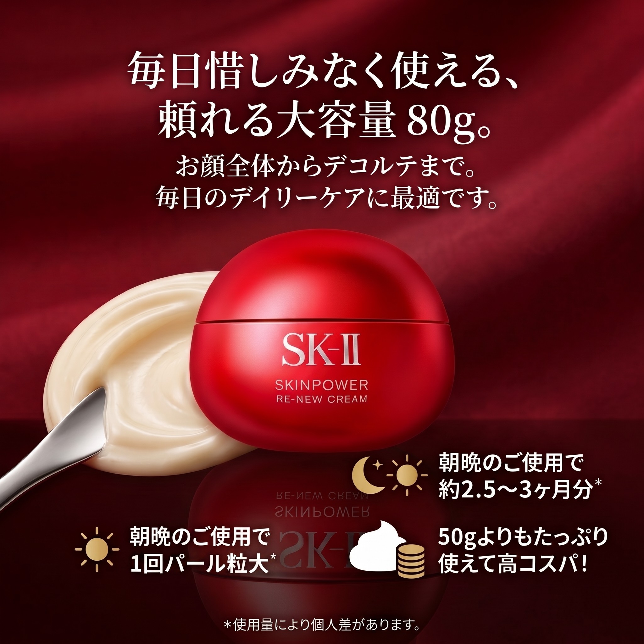 SK-II（エスケーツー） SK-II SK2 スキンパワー リニュー クリーム 80g