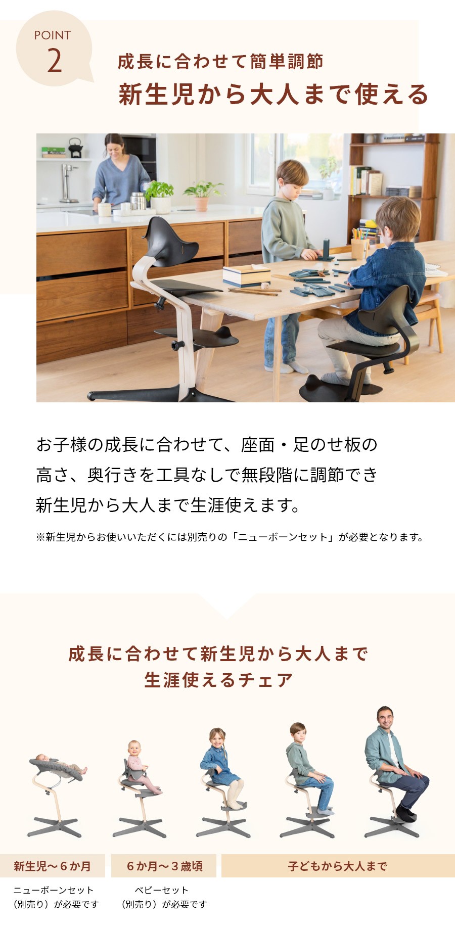 ストッケ ノミチェア StokkeNomi