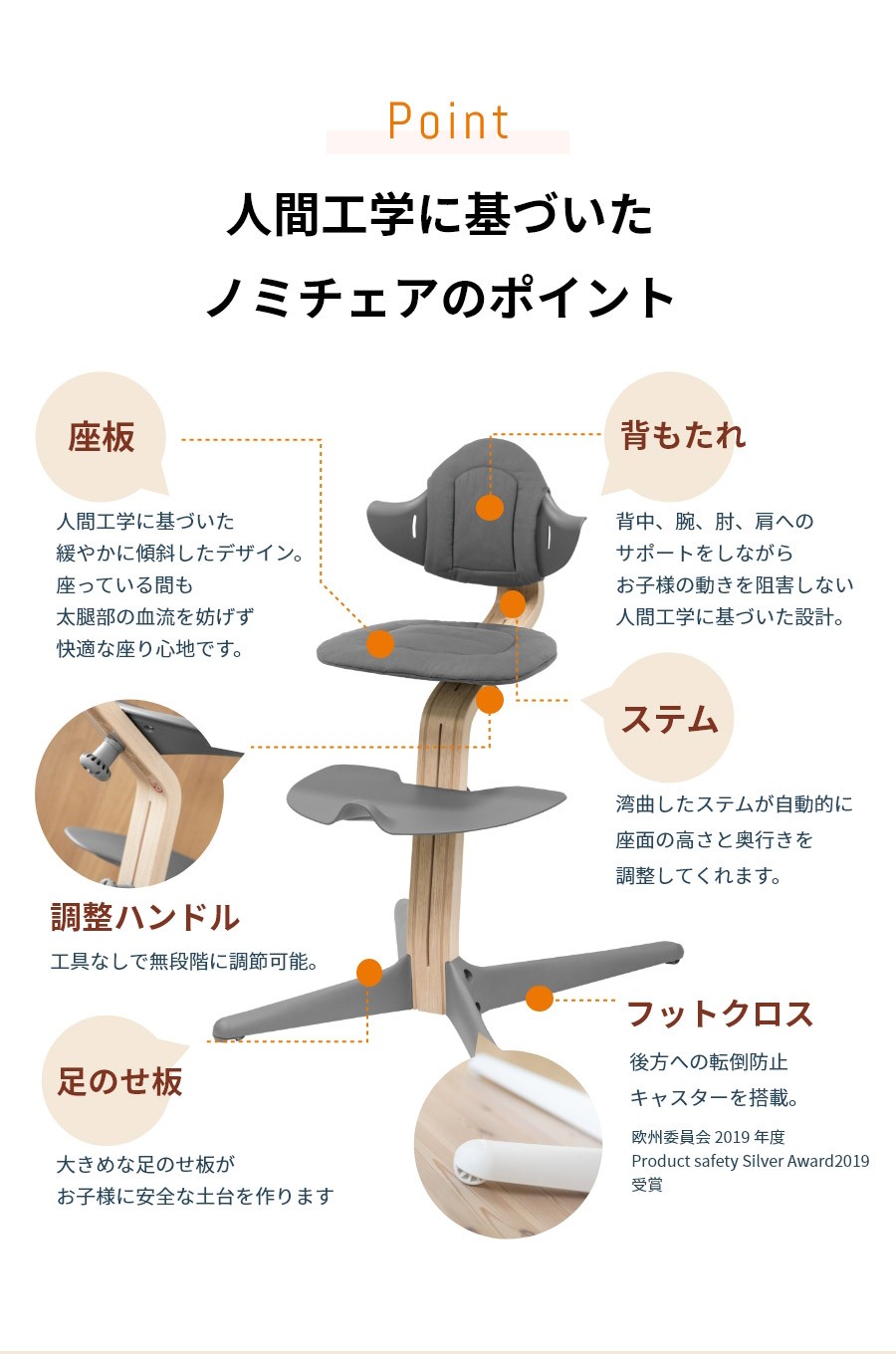 ストッケ ノミチェア StokkeNomi