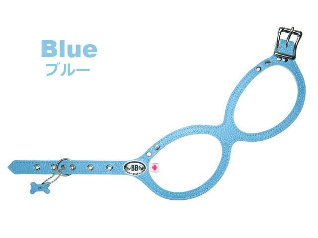 バディベルト 4号 BLUE 青 Premium ハーネス&リード bbベルト-