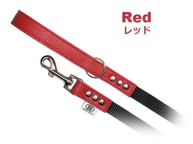 独特の上品 レザーアクセント・ナイロンリード Lサイズ プレミアム BUDDY BELTS（バディーベルト）正規直輸入販売店brindle -  tokyo-bunka.com