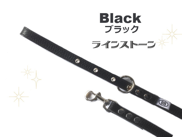 オールレザーリード  ストーン付き　Sサイズ　プレミアム　BUDDY BELTS（バディーベルト）　Buddy Belt正規直輸入販売店　brindle｜brindle-k｜03