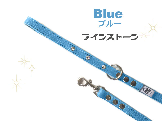 オールレザーリード  ストーン付き　Sサイズ　プレミアム　BUDDY BELTS（バディーベルト）　Buddy Belt正規直輸入販売店　brindle｜brindle-k｜06