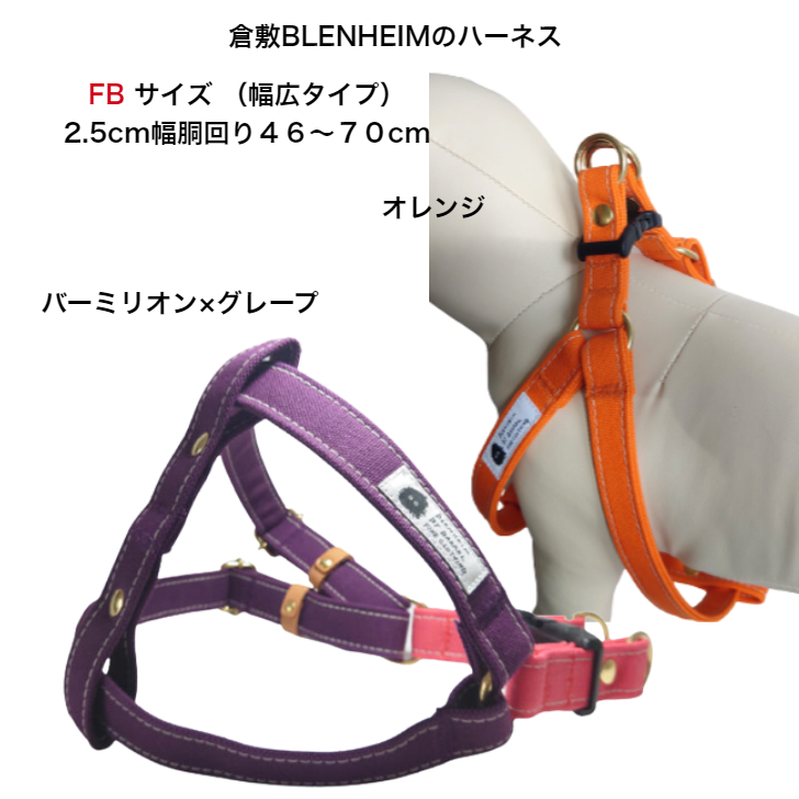 日本未入荷★長さ&幅を選べる首輪『プルート』バックル式 ハーネス 犬 胴輪 中型犬 フレンチブルドッグ 幅広タイプ 丈夫
