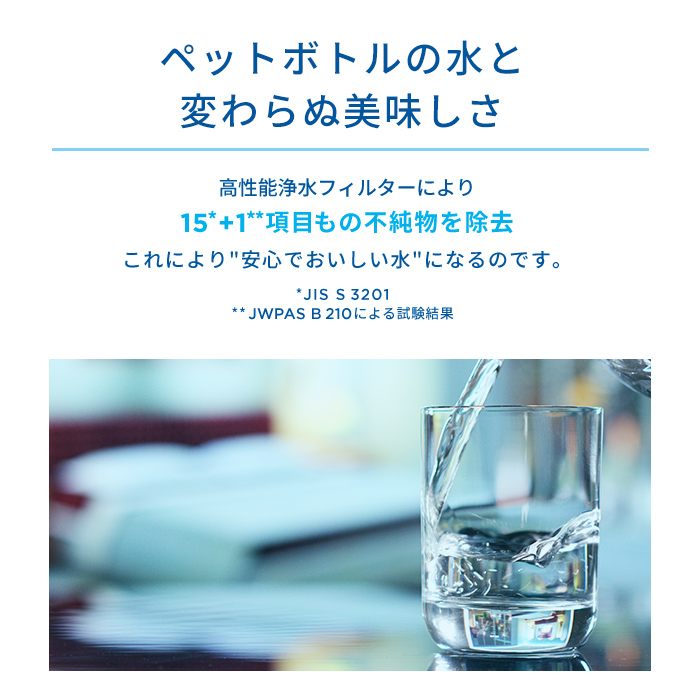 公式 浄水器のブリタ ポット型浄水器 グラスジャグ ライトブルー マクストラプロ カートリッジ 1個付 ろ過水容量1.23L (全容量2.5L)｜brita｜09