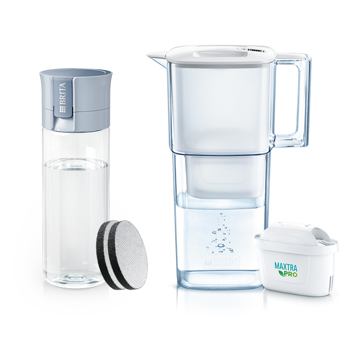 BRITA（ブリタ） 浄水器 公式 ボトル型浄水器 カートリッジ2個付 +