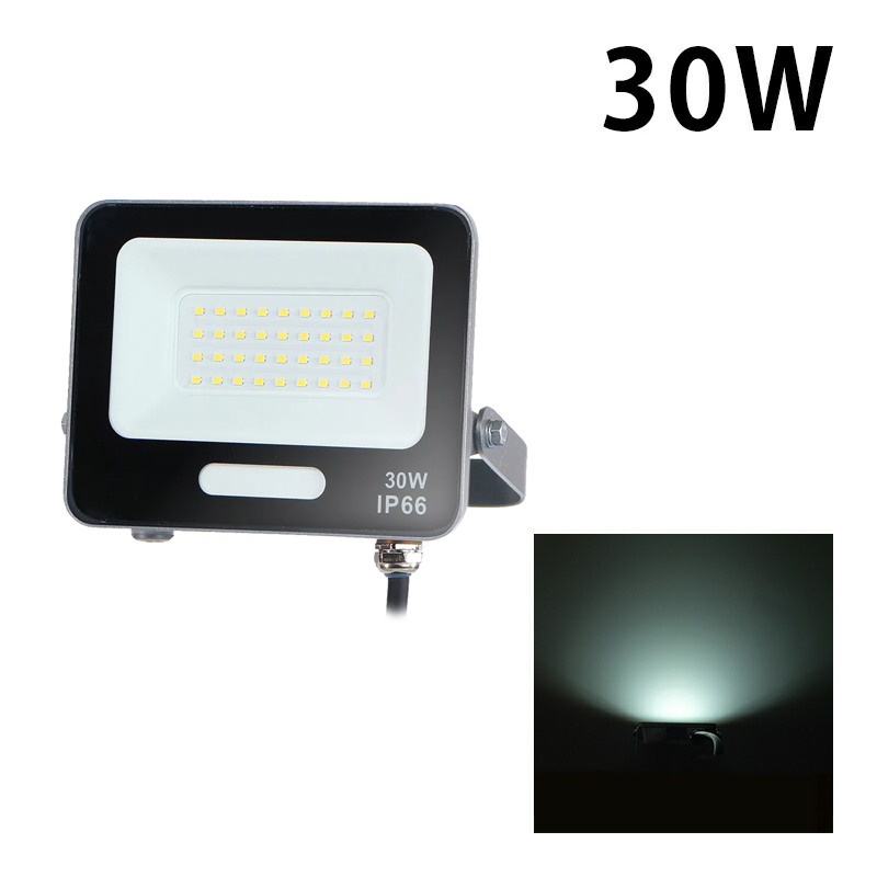 LED投光器 電球色 昼光色 黒 白 30W IP65 屋内 屋外 防塵 耐塵 防水 | Beamtec | 02