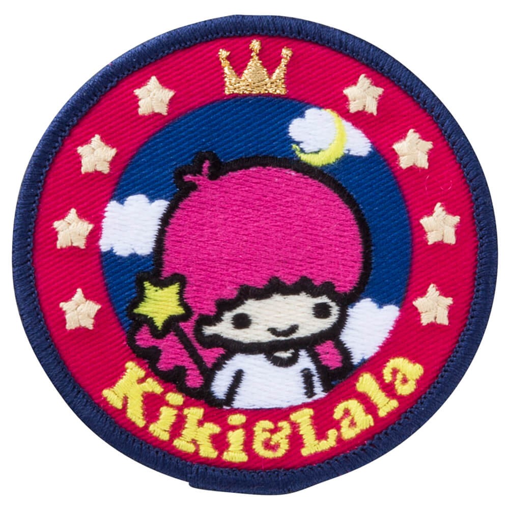 サンリオ キキララ パフポフアイロンワッペンセット アイロンワッペン sanrio（サンリオ） ワッペン キキララ ポムポムプリン コットン