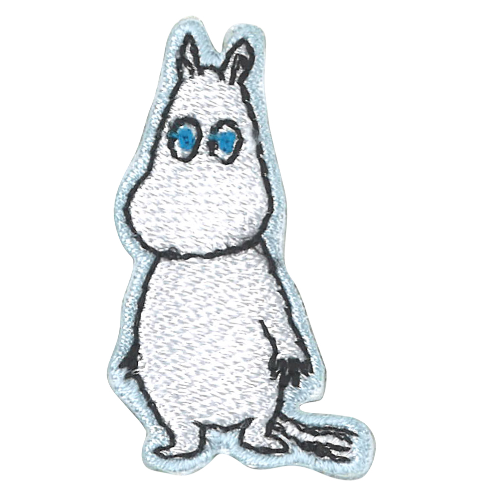 ワッペン Moomin ムーミン ミニワッペン アイロン シール かわいい 刺繍 キャラクター マーク プレゼント 服 M01y9192 名入れ入園グッズ通販 ブロドリー 通販 Yahoo ショッピング