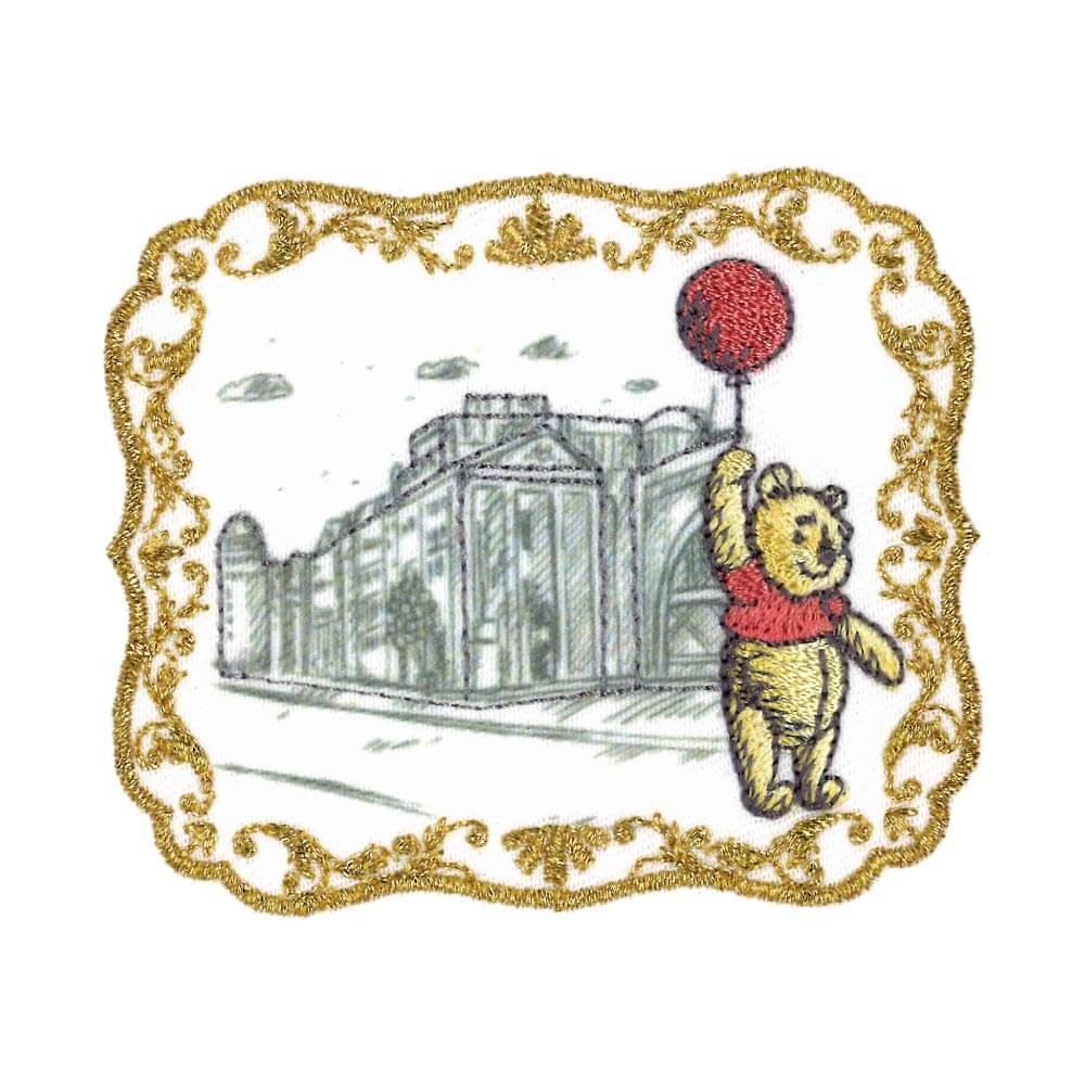 Disney（ディズニー） ワッペン クリストファーロビン アイロン シール