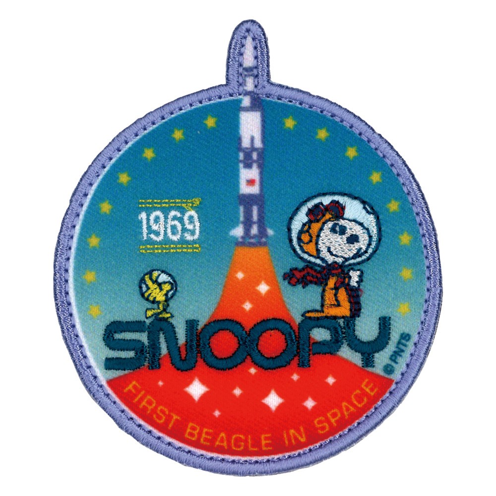 SNOOPY（スヌーピー） ワッペン PeanutsMissiontoMars アイロン シール