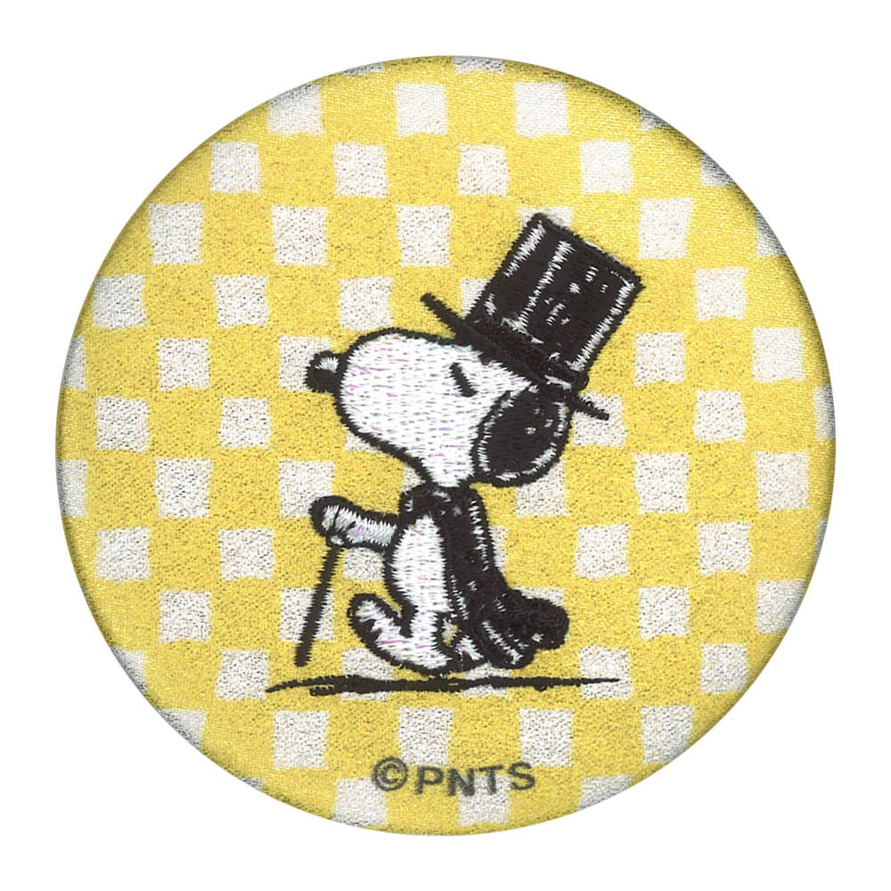 手鏡 コンパクトミラー スヌーピー SNOOPY snoopy 缶ミラー 鏡 キャラ 通勤 ハンドミラー プレゼント メイク 丸｜broderie01｜15