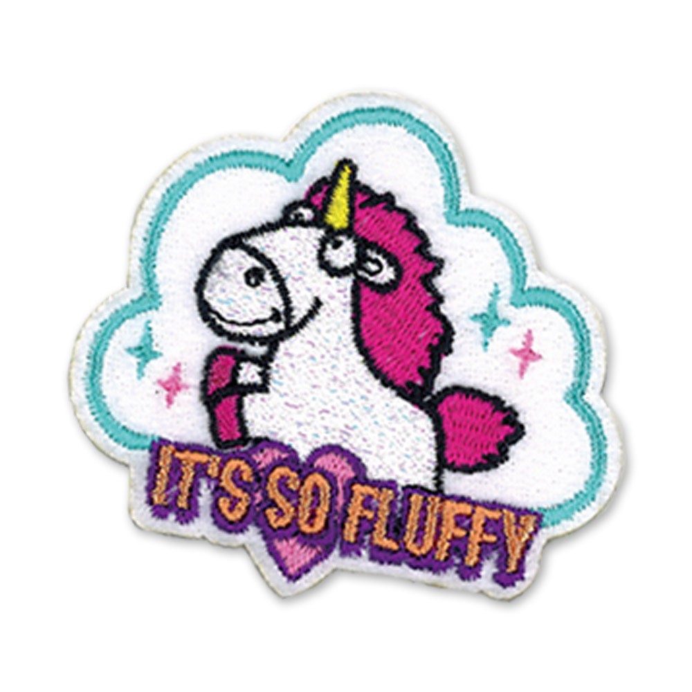 ワッペン Fluffy フラッフィー 大きい アイロン シール かわいい 刺繍 キャラクター マーク プレゼント 服 U01y1155 名入れ入園グッズ通販 ブロドリー 通販 Yahoo ショッピング