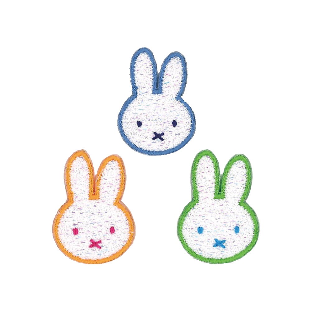 Miffy ワッペン miffy 65周年ワッペン ミッフィー アイロン