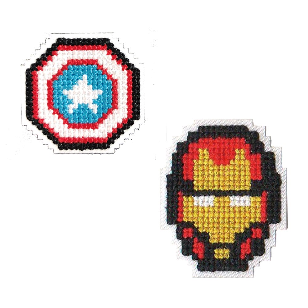 マーベル ピクセルワッペン Marvel ディズニー アイロン シール D01y1364 名入れ入園グッズ通販 ブロドリー 通販 Yahoo ショッピング