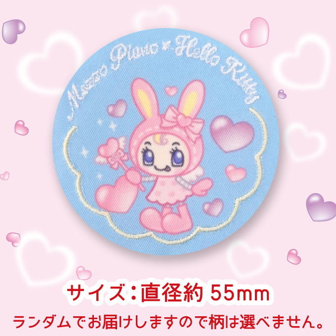 sanrio（サンリオ） 刺繍缶バッジ メゾピアノ×ハローキティ 刺繍